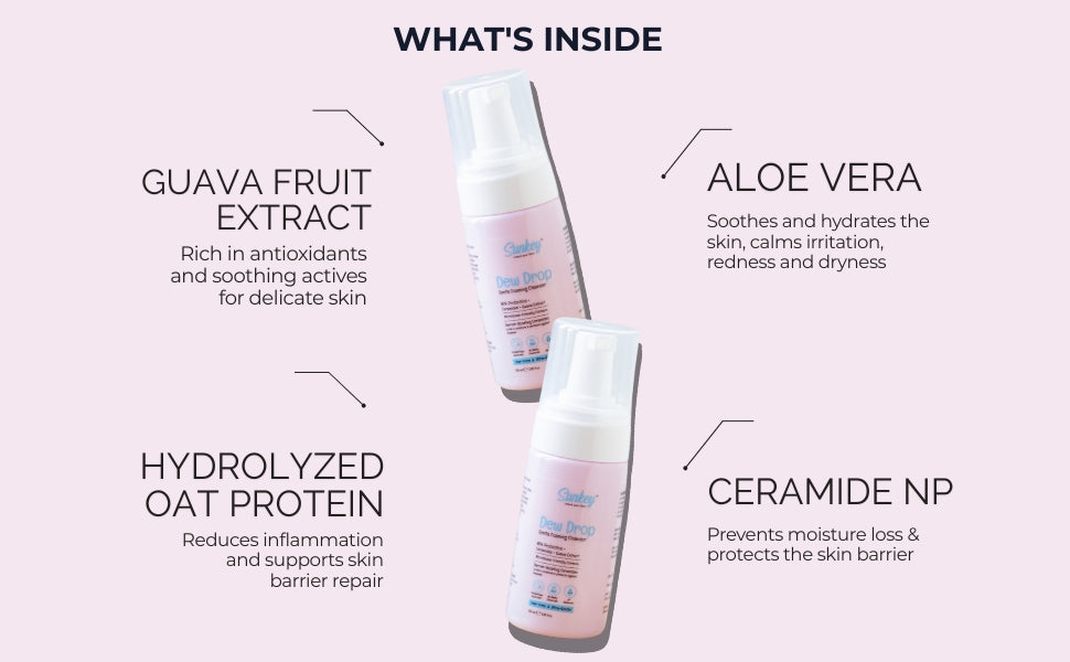 Sunkey Dew Drop Foaming Cleanser banner 3