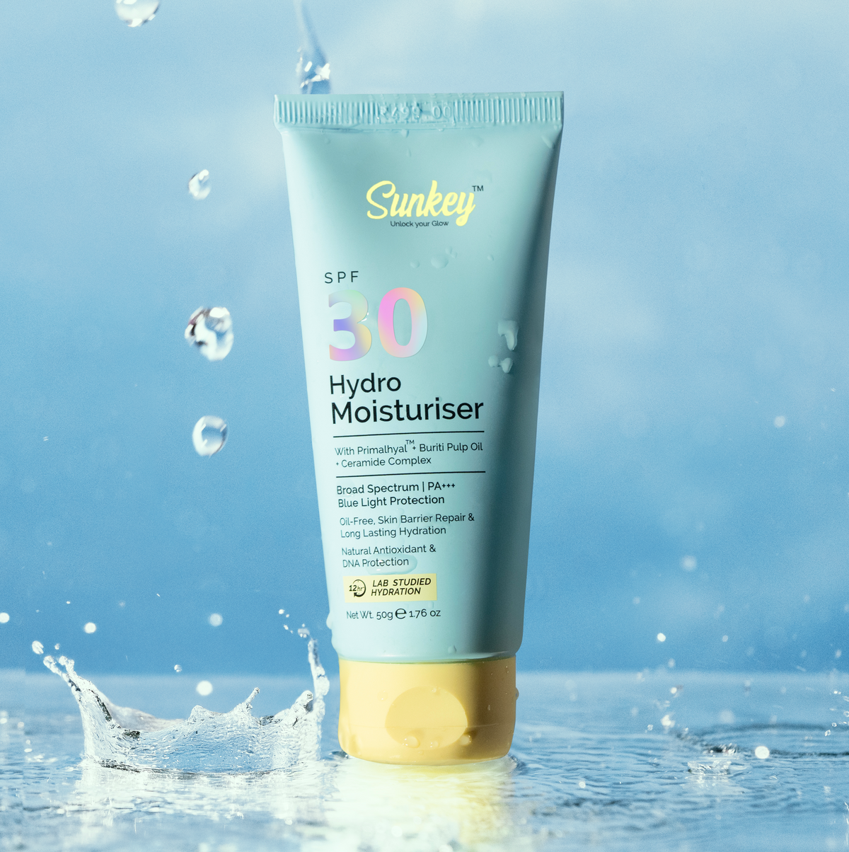 Hydro Moisturiser – SPF 30 With Primalhyal, Ceramide Complex & Buriti Pulp Oil
