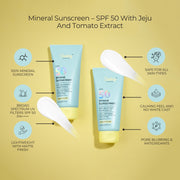 Mineral Sunscreen – SPF 50 With Jeju And Tomato Extract