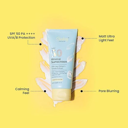 Mineral Sunscreen – SPF 50 With Jeju And Tomato Extract