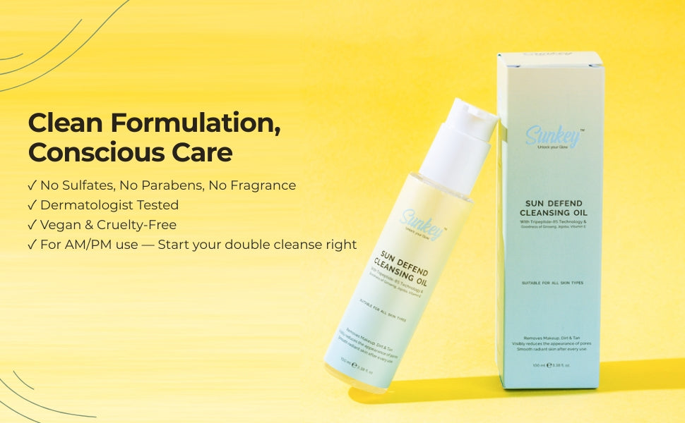 Sunkey Sun Defend Cleansing Oil banner 3
