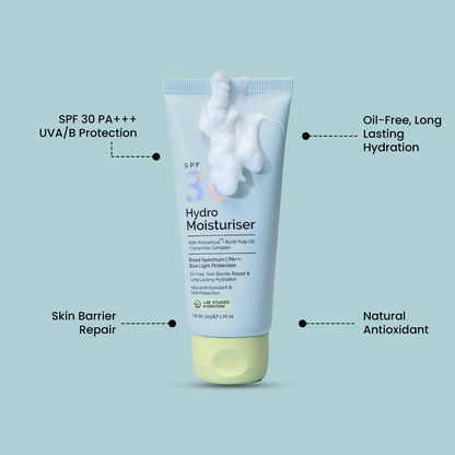 Hydro Moisturiser – SPF 30 With Primalhyal, Ceramide Complex & Buriti Pulp Oil