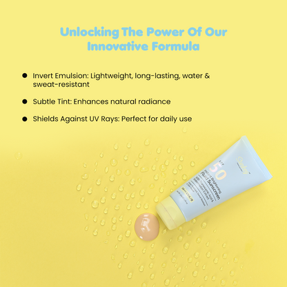 Fluid Sunscreen – SPF 50 With Tranexamic Acid & Watermelon Extract