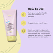 No Tan Baby Mineral Sunscreen -  SPF 43 With Olive Squalane & Oatmeal Extract