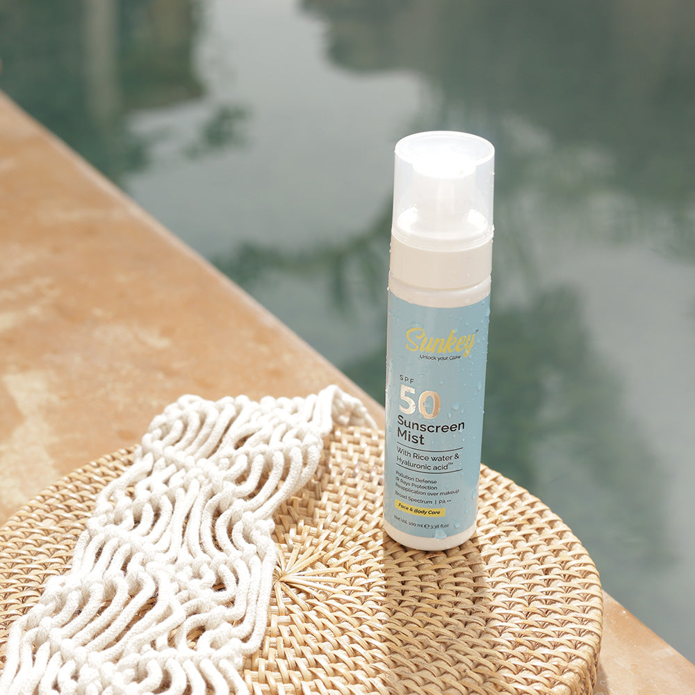 Sunscreen Mist – SPF 50 With Rice Water & Quinoa Extract