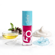 Petal Pink Repairing Lip Oil with SPF 50 | Invitro Tested