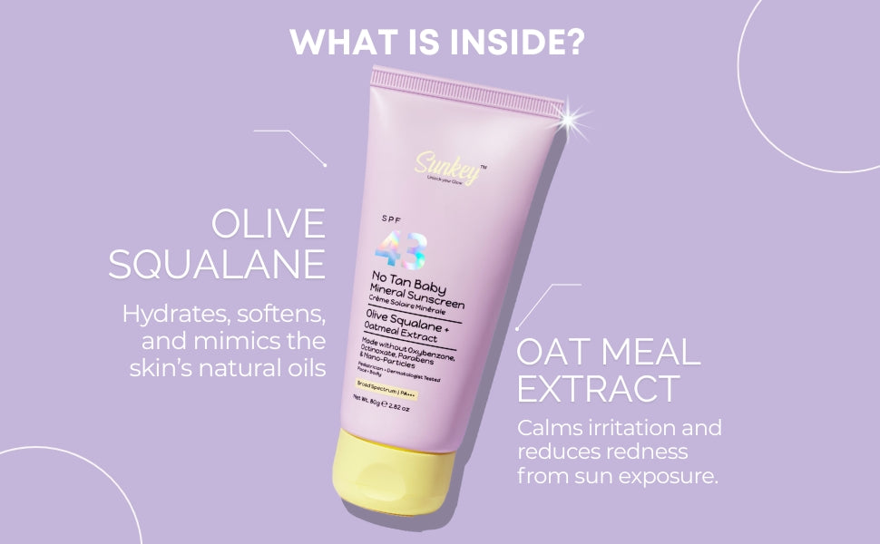Sunkey No Tan Baby Mineral Sunscreen banner 4
