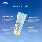 Fluid Sunscreen – SPF 50 With Tranexamic Acid & Watermelon Extract